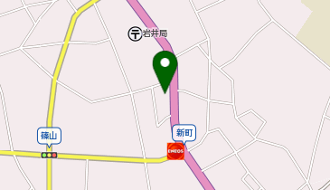 ドライクリーニングふじやの地図画像