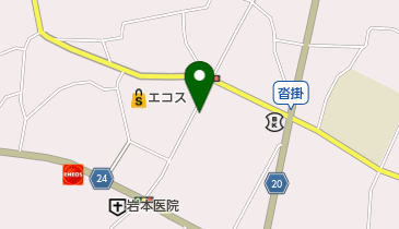 大阪屋の地図画像