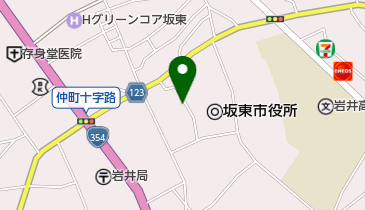 けやきの地図画像