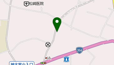 サカキ自動車の地図画像