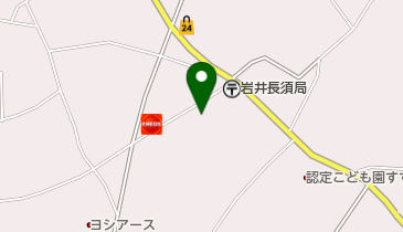 間中モータースの地図画像