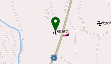 東陽寺の地図画像