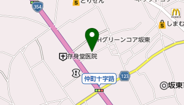 利根釣具店の地図画像