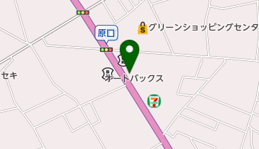 風見履物店の地図画像