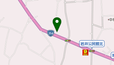 桧の木の地図画像