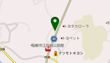 山岡オートの地図画像