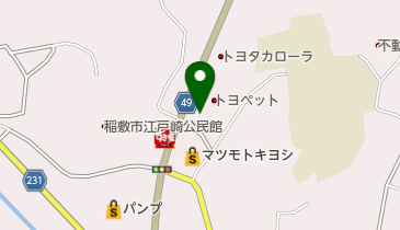 茨城県信用組合 江戸崎支店の地図画像