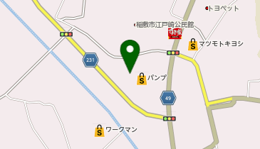 江戸崎ショッピングセンター・パンプの地図画像