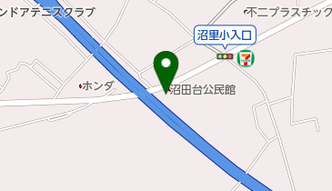 こおり美容室の地図画像