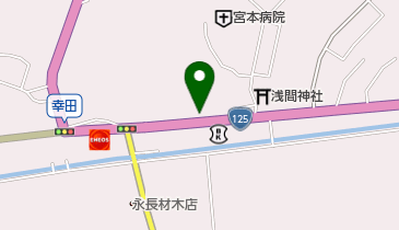山口美容室の地図画像