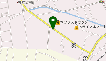 岡野商店の地図画像