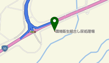 筑北環境衛生組合の地図画像