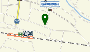 上野家具店の地図画像