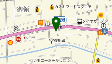 イシカワ洋菓子店の地図画像