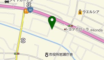 桜川市商工会の地図画像