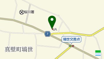 北つくば農協 真壁支店の地図画像