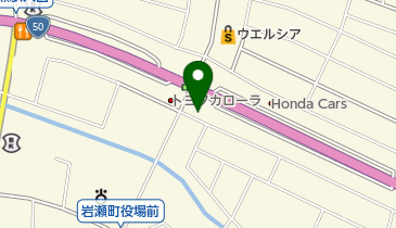 プチロードの地図画像