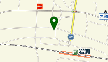 株式会社京扇 岩瀬店の地図画像