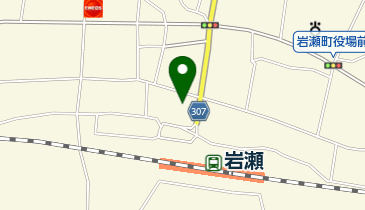 郡司呉服店の地図画像