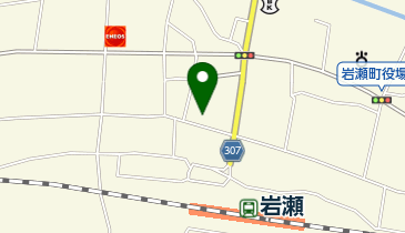 上野精肉店の地図画像