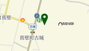 桜川市 真壁第1体育館の地図画像