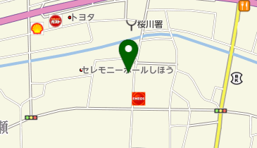 大木住宅設備の地図画像