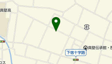藤屋履物店の地図画像