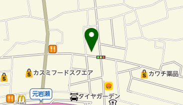 フジ美容室の地図画像