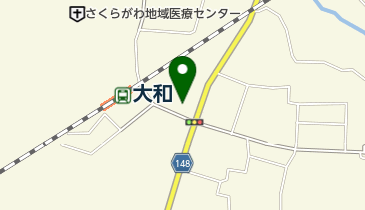 舘野材木店の地図画像