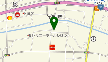 永井理容所の地図画像