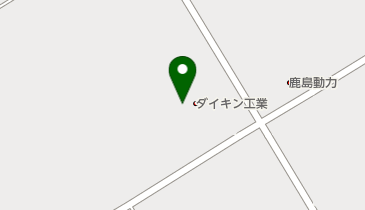 ダイキン工業株式会社鹿島製作所の地図画像