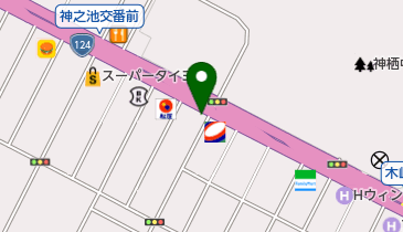 愛生舎クリーニングの地図画像
