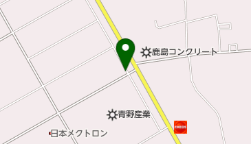 鹿島コンクリート整備工場の地図画像