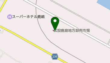 飯島畜産株式会社鹿島営業所の地図画像