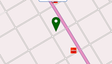 フラワーショップ花大の地図画像