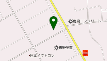 青野産業株式会社の地図画像