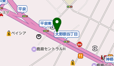 鹿島産業株式会社の地図画像