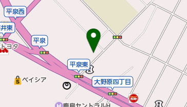 ほかほか弁当セントラルビル前店の地図画像