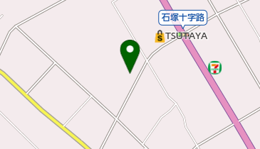 イシズ理容店の地図画像