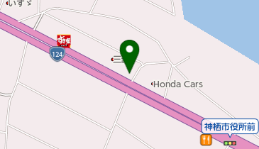 とこや神栖店の地図画像