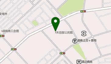 神栖市役所 矢田部出張所の地図画像