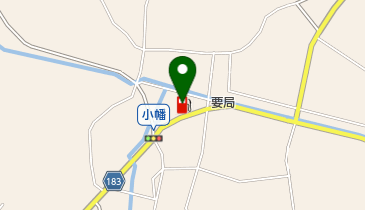 有限会社根本商店 日石小幡給油所の地図画像