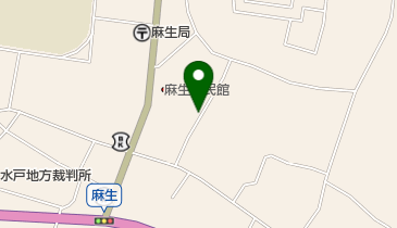 行方市 麻生公民館の地図画像