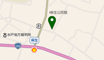 行方市商工会の地図画像