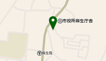 麻生東部土地改良区の地図画像