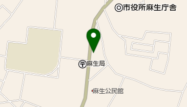 内田理容店の地図画像