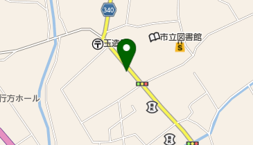 中丈そば店の地図画像