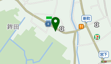 戸田化粧品店の地図画像