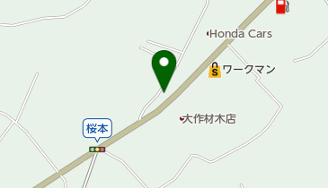 大場米穀店の地図画像