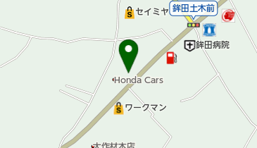 ときわ食堂の地図画像